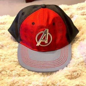 Avengers baseball cap.